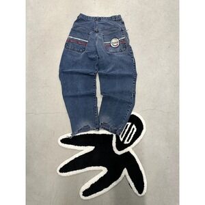 Vintage Boss Performance Baggy Jeans Medium Wash‎ Distressed 90s Streetwear 30